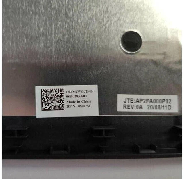 Alt view image 3 of 4 - New 0X0CWC LCD Rear Back Cover Top Case for Latitude 5500 E5500 Lid