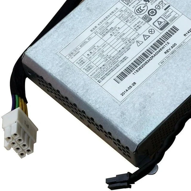 Alt view image 2 of 5 - PSU for Len OVO B4655 B5030 B5040 A9050 8Pin+2Pin 150W Power Supply PS-2151-08VB 36200624 APC003 PS-2151-08