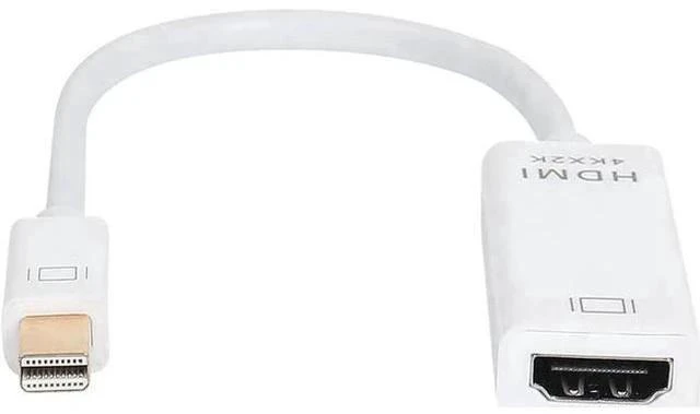 Main image of White Passive Mini DP 1.2 to HDMI Adapter, Supports 4K 3840×2160@30Hz