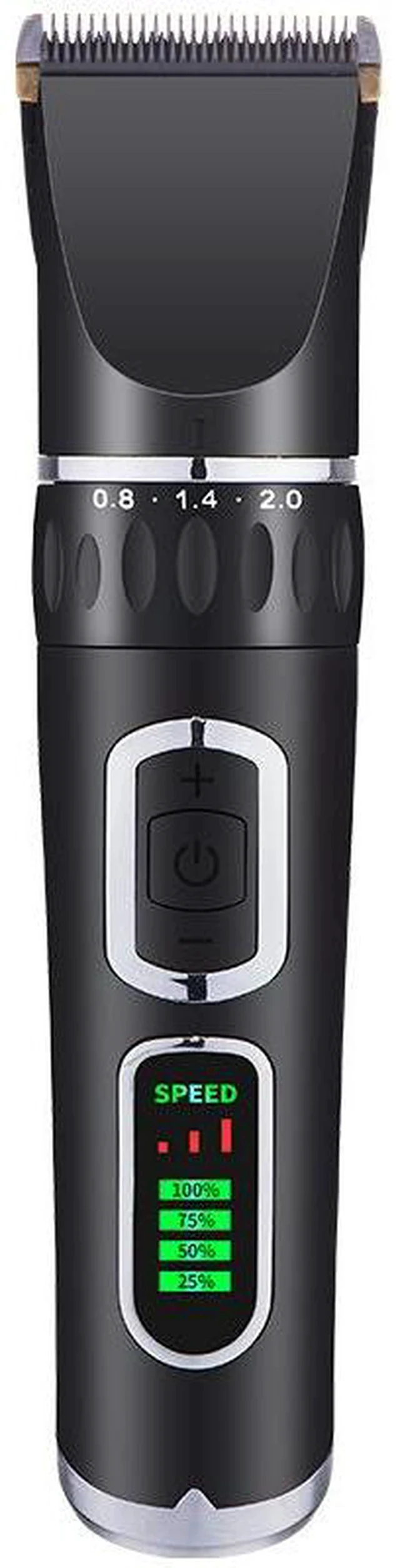 Alt view image 2 of 3 - Pet Electric Clipper with LCD Display Rechargeable Grooming Shaver for Dogs, Cats & Poodles, Adjustable Speed, Low Noise, Long Battery Life