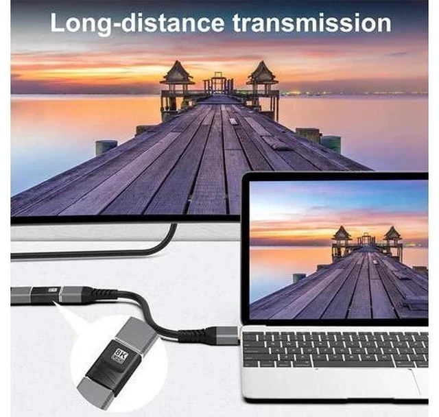 Alt view image 6 of 7 - 2 Pack 8K HDMI Female to Female Coupler, Gold-Plated Cable Extension Adapter