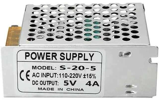 Alt view image 4 of 6 - AC 110-220V to DC 5V 4A 20W Switching Power Supply Driver Transformer for LED Strip Lights