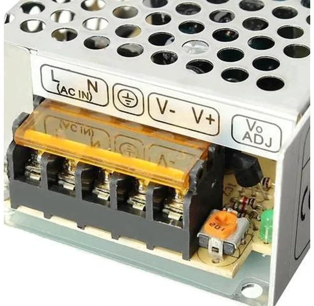 Alt view image 3 of 6 - AC 110-220V to DC 5V 4A 20W Switching Power Supply Driver Transformer for LED Strip Lights