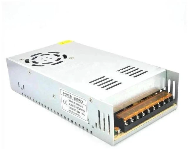 Alt view image 2 of 7 - 360W DC24V 15A Switching Power Supply, AC110/220V Input Regulated Transformer for LED CCTV PC Project