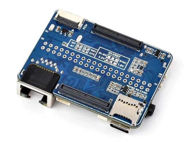Alt view image 2 of 7 - Nano Base Board (B) for Raspberry Pi Compute Module 5 Lite/eMMC,CM5 Mini Expansion Board,Integrate Multiple Peripheral Interfaces
