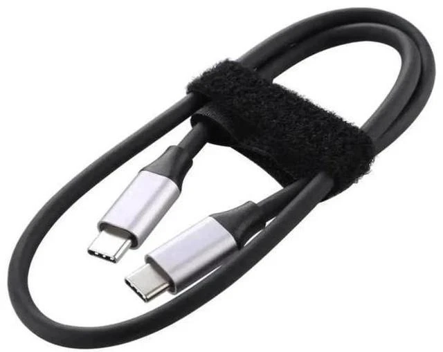 Alt view image 6 of 6 - 30cm PD 3A USB-C to USB-C Fast Charging Cable Portable Short Power Cord