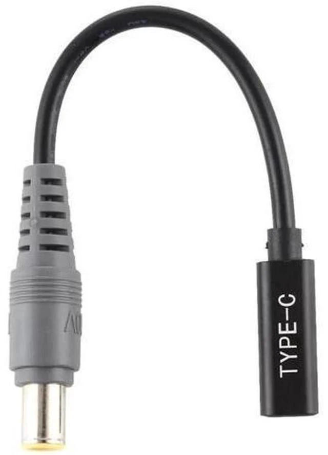Alt view image 3 of 6 - Type-C PD to 7.9×5.5mm DC Barrel Power Charging Cable, USB-C Input to DC Male Plug Conversion Cord