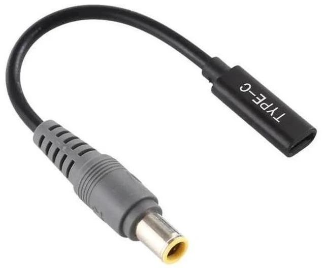 Alt view image 5 of 6 - Type-C PD to 7.9×5.5mm DC Barrel Power Charging Cable, USB-C Input to DC Male Plug Conversion Cord