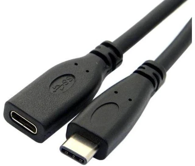 Main image of 2M USB 3.1 Type-C Male to Female Extension Cable, High Speed Data & Charging Type-C Extender Cord for Laptop, Tablet & Smartphones