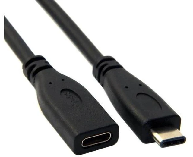 Alt view image 2 of 7 - 2M USB 3.1 Type-C Male to Female Extension Cable, High Speed Data & Charging Type-C Extender Cord for Laptop, Tablet & Smartphones