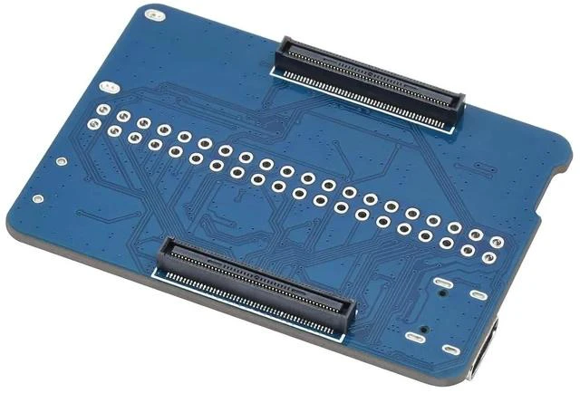 Alt view image 2 of 7 - Nano Base Board (A) for Raspberry Pi Compute Module 4 Lite/eMMC,Same Size As The CM4,with Raspberry Pi 40PIN GPIO Interface,USB 2.0 Type A,MIPI CSI-2 Port