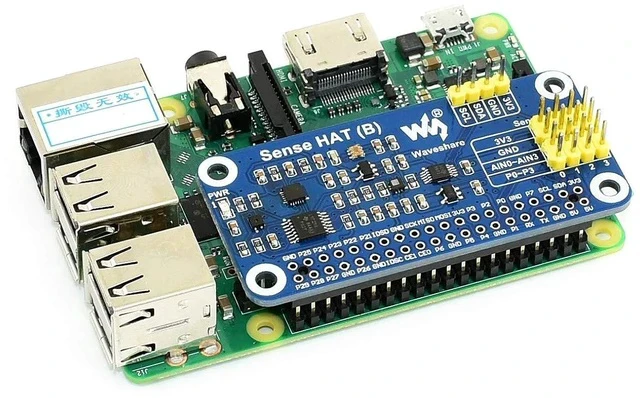 Alt view image 6 of 6 - Sense HAT (B) for Raspberry Pi Onboard Multi Powerful Sensors Supports External Sensors