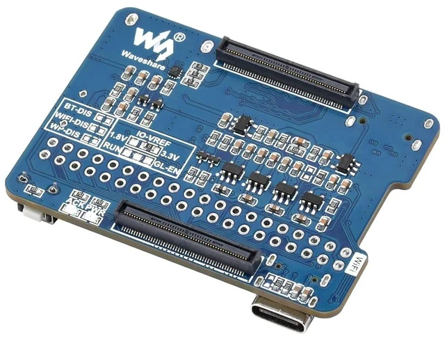 Alt view image 3 of 7 - Nano Base Board (C) for Raspberry Pi Compute Module 4 Lite/eMMC,Same Size As The CM4,Onboard 8MP Camera,with Raspberry Pi 40PIN GPIO Interface,USB 2.0 Type A,MIPI DSI Port