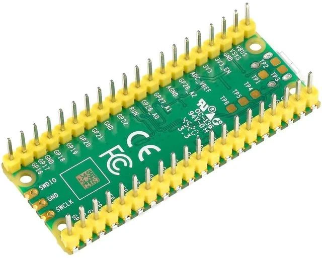 Alt view image 2 of 7 - Pico Microcontroller Mini Development Board Based on RP2040 Chip, Dual-Core ARM Cortex M0+ Processor, Flexible Clock Running Up to 133 MHz