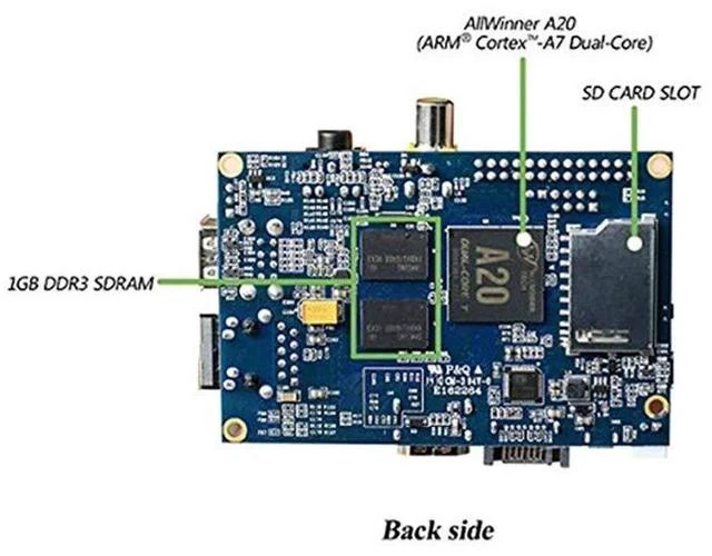 Alt view image 5 of 7 - Banana Pi BPI-M1 Allwinner A20 Support Freebsd, pfsense, OpenWRT Single Board Computer