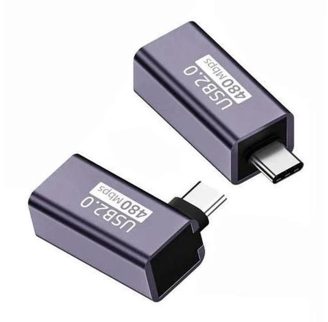 Main image of 2 Pack USB 2.0 Type B Female to Mini USB & Micro USB Male Adapter, Multi Connector Converter for Printer, Phone & Hard Drive