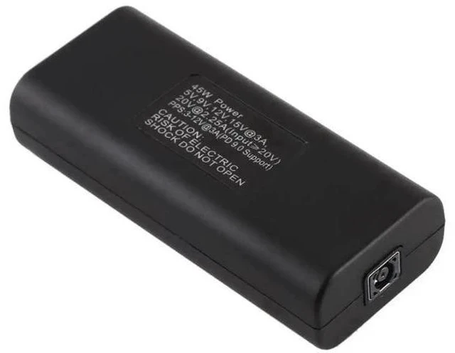 Alt view image 4 of 5 - 15cm DC 4.5×3.0mm Female to USB-C Female Power Conversion Cable Adapter