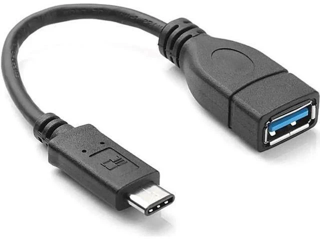 Main image of 3.94 Inch Short USB-C Male to USB3.0 Female OTG Adapter Cable for Phone, Tablet & External HDD