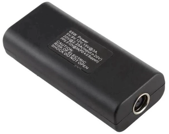 Alt view image 2 of 5 - 15cm DC 7.9×5.5mm Female to USB-C Female Power Conversion Adapter Cable