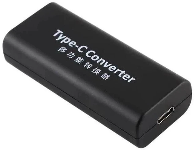 Alt view image 3 of 5 - 15cm DC 7.9×5.5mm Female to USB-C Female Power Conversion Adapter Cable