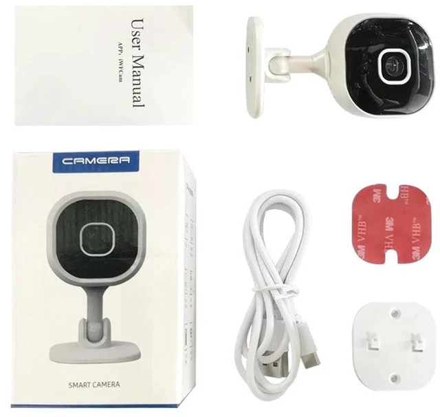Alt view image 2 of 7 - A3 HD 1080P Security Camera Smart Wireless WiFi CCTV, Two-Way Audio, Indoor/Outdoor Surveillance, Intelligent Motion Detection, Remote Monitoring