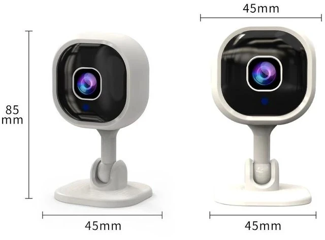 Alt view image 3 of 7 - A3 HD 1080P Security Camera Smart Wireless WiFi CCTV, Two-Way Audio, Indoor/Outdoor Surveillance, Intelligent Motion Detection, Remote Monitoring