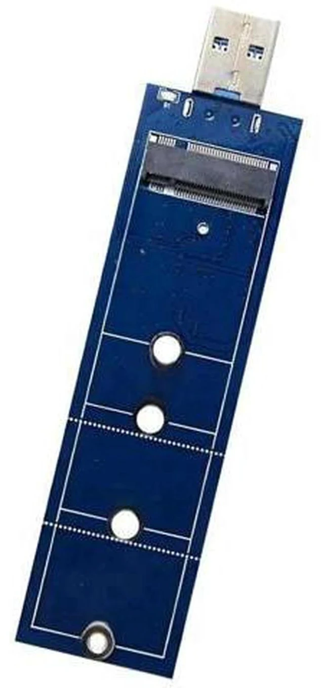 Main image of M.2 NGFF SATA SSD to USB 3.0 Adapter, B Key M2 Reader Card Compatible with 2230 2242 2260 2280 Size SATA Protocol M.2 Solid State Drives