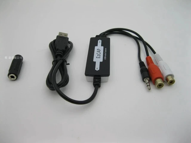 Alt view image 3 of 4 - USB Audio Capture Card 3.5mm Stereo Audio Grabber, Left/Right Channel Recording, Plug-and-Play for PC/Laptop/Mac