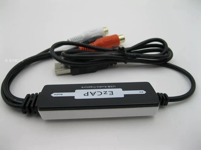 Alt view image 4 of 4 - USB Audio Capture Card 3.5mm Stereo Audio Grabber, Left/Right Channel Recording, Plug-and-Play for PC/Laptop/Mac