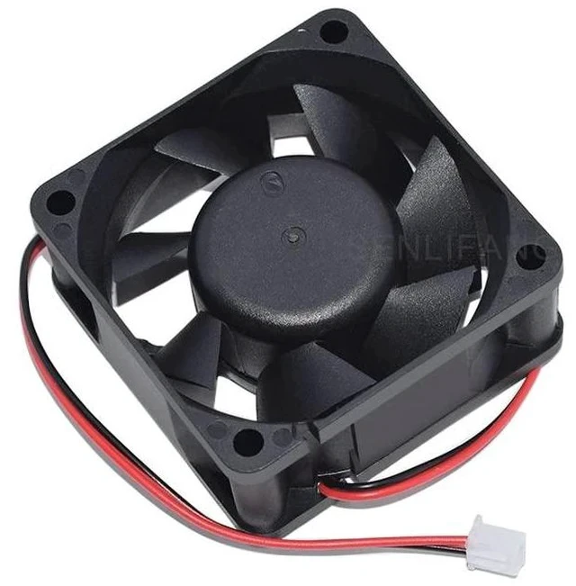 Alt view image 2 of 2 - New for Converter PSAD16025BM DC12V 0.27A 60 * 60 * 25MM 2-Wire S9 Power Supply Cooling Fan