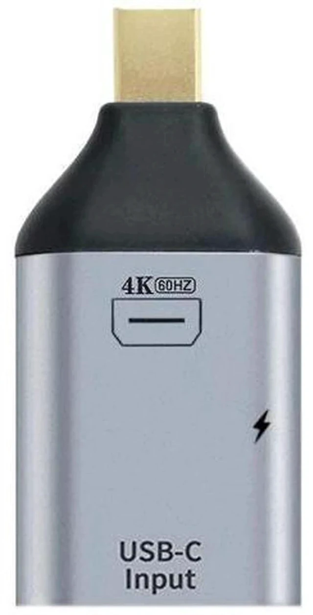 Main image of USB-C Female to Mini DisplayPort Adapter with PD Charging, 4K@60Hz Video Converter for Phone & Laptop