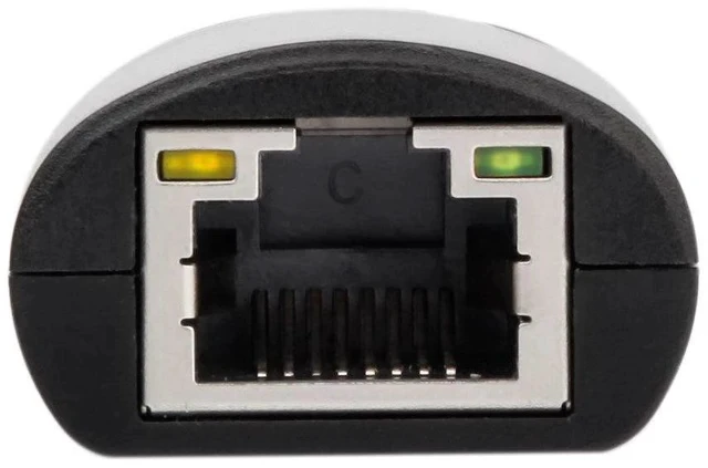 Alt view image 3 of 3 - USB 3.0 to RJ45 Gigabit Ethernet Adapter 1000Mbps Wired Network Converter, Driver-Free, USB-A to LAN Dongle for Laptop / PC / Desktop, Stable Internet