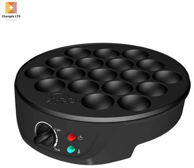 Alt view image 2 of 7 - 110V US Standard 18-Hole Takoyaki Maker Multi-Timer Octopus Ball Machine, Electric Griddle for Fish Balls/Shrimp Balls/Egg Waffles
