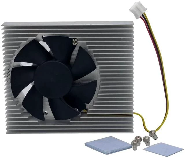 Main image of Barebone Cooling Radiator and Fan Set Designed for BPI-R3 Single Board Computer(Integrated Heatsink and Fan Design)