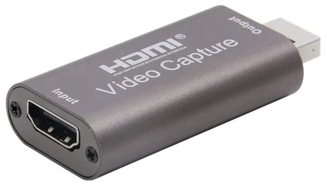 Alt view image 2 of 5 - HDMI Video Capture Card 1080P 60Hz USB 3.0 to HDMI Adapter, Live Streaming / Recording / Gaming, Plug-and-Play, No Driver Needed
