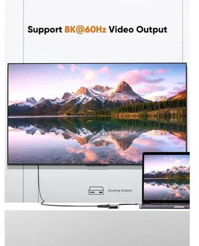 Alt view image 5 of 7 - 0.5FT Short USB4 / Thunderbolt 4 Cable, 40Gbps Data, 240W PD Charging & 8K@60Hz Video Cord Compatible with TB3, TB4 and All USB-C Devices