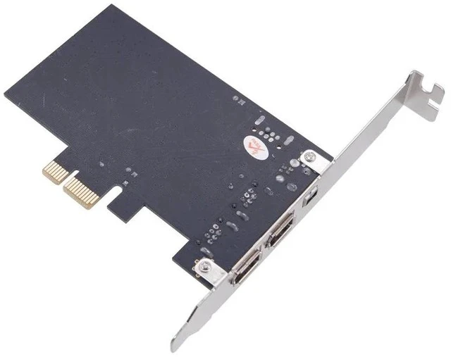 Alt view image 5 of 6 - PCI-E 1394 FireWire Video Capture Card 3-Port DV Camera Adapter, PCIe 1X Interface, IEEE 1394a, Plug & Play (No Driver Required)