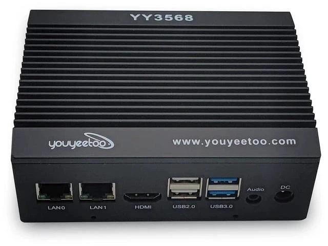 Main image of YY3568 Metal Case, Aluminum Alloy Passive Cooling Case for YY3568 Dev Board (Only the Case)