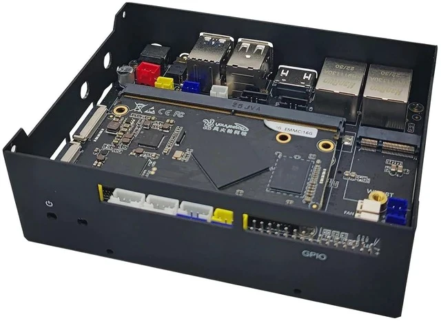 Alt view image 5 of 7 - YY3568 Metal Case, Aluminum Alloy Passive Cooling Case for YY3568 Dev Board (Only the Case)
