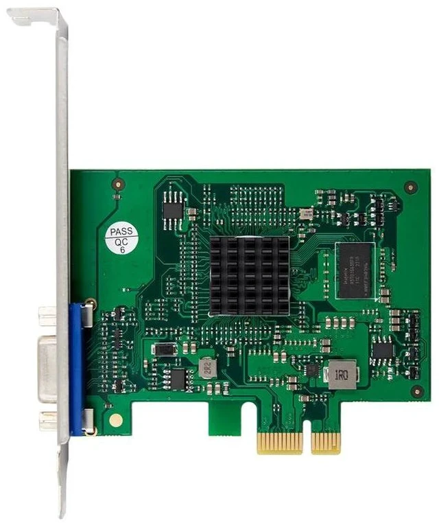 Alt view image 4 of 4 - ASPEED AST2400 PCIe x1 Low-Profile 2U Graphics Card VGA Display Adapter, Low-Power GPU, Perfect for X79 / X99 / Server / Workstation / Embedded