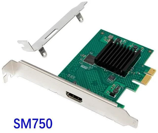 Main image of PCIe x1 to Single HDMI Embedded Graphics Card SM750 2D Multimedia Video Adapter, Industrial Display Card for Digital Signage / Kiosk / Embedded Systems