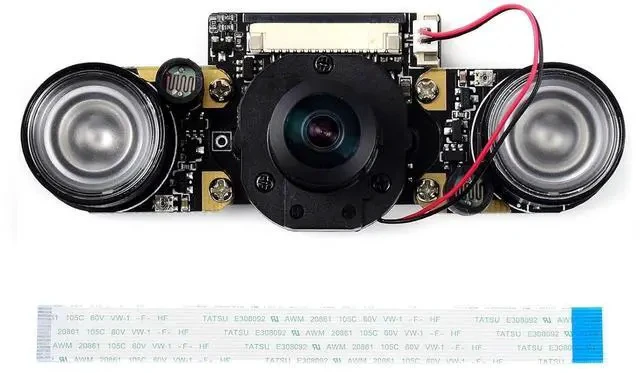 Alt view image 2 of 7 - Compatible with NVIDIA Jetson Nano Camera IMX219-160 8MP IR-Cut Infrared Night Vision Camera Module for Jetson Nano and Raspberry Pi Compute Module,162° FOV with IMX219 Sensor