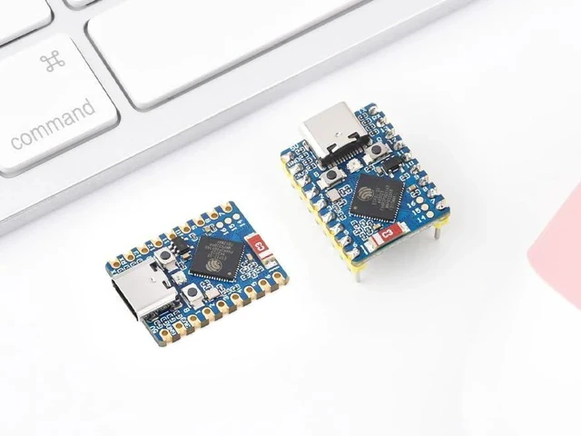 Alt view image 7 of 7 - 2 PCS ESP32-S3 Mini Development Board with 2.4GHz Wi-Fi,Bluetooth 5 Support,Based on ESP32-S3FH4R2 Dual-Core Processor,240MHz Running Frequency, USB Type-C Port