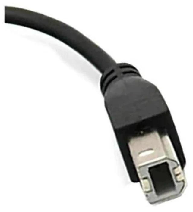 Alt view image 2 of 3 - Micro USB Male to USB 2.0 Type-B Male OTG Data Cable for Phone, Tablet & Printer