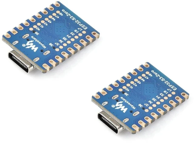 Alt view image 2 of 7 - 2 PCS ESP32-C3 Mini Development Board with 2.4GHz Wi-Fi,Bluetooth 5 Support,Based on ESP32-C3FN4 Single-core Processor,160MHz Running Frequency, USB Type-C Port