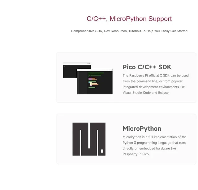 Alt view image 3 of 7 - 2 PCS Pre-soldered Raspberry Pi Pico 2 Microcontroller Development Board with Header Based on Official RP2350 Chip,Dual-core and Dual-Architecture Design