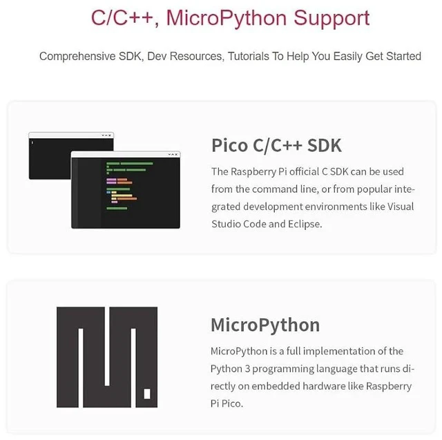 Alt view image 6 of 7 - Pre-Soldered Raspberry Pi Pico W Microcontroller Board Basic Kit,Built-in WiFi,Supports 2.4/5 GHZ Wi-Fi 4,Based On RP2040 Dual-Core Processor