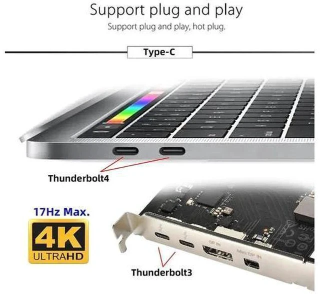 Alt view image 7 of 7 - USB-C Virtual Display Dummy Plug, DDC EDID Headless Ghost Display Emulator 1080P@60Hz Type-C Display Emulator
