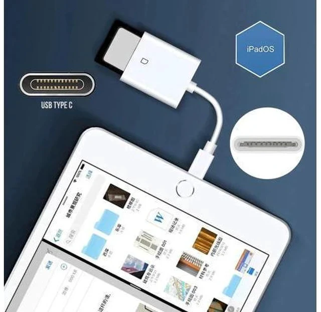 Alt view image 4 of 7 - USB-C to SD/SDHC/SDXC Card Reader Adapter, USB2.0 Memory Card Reader for Laptop, Mac, Tablet & Smartphone