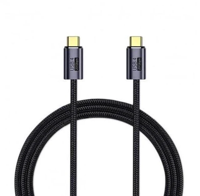 Alt view image 7 of 7 - 100CM USB4 Gen2 Type-C Male to Male Cable | 20Gbps Data & 100W(20V/5A) PD Fast Charging Cord for Laptop, Tablet & Smartphone